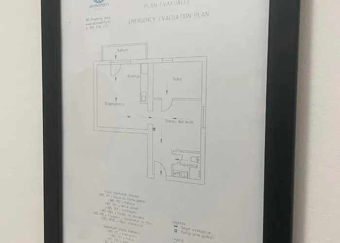 Kaya Old Town Zadar, Self Check-in, Balcony Ac Apartman *