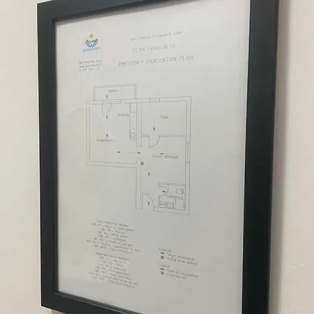 Apartment Kaya Old Town Zadar, Self Check-In, Balcony Ac アパート *